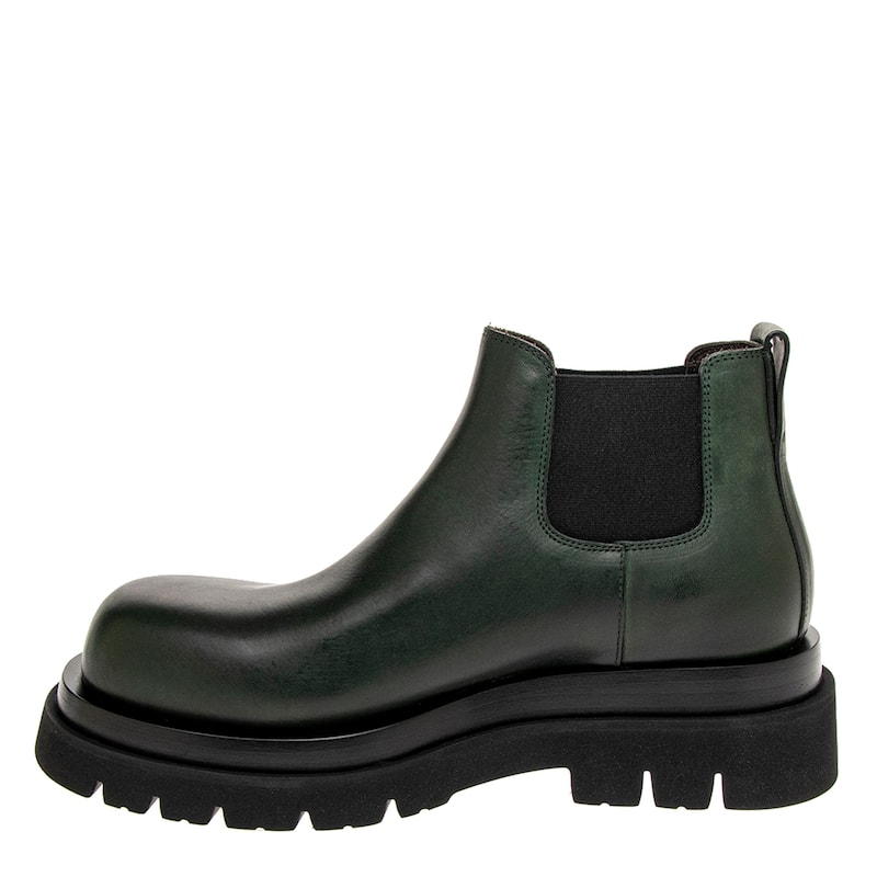 Bottega Veneta Men's Chelsea Ankle Boots - Forest Green