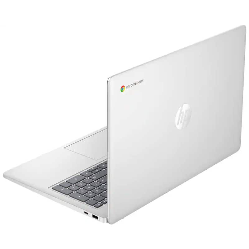 HP - 15.6" Chromebook Laptop - Intel Processor N200 2023 - 8GB Memory - 64GB eMMC - Natural Silver
