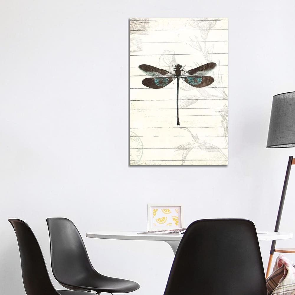 iCanvas "Dragonfly Look II" by Mlli Villa Canvas Print
