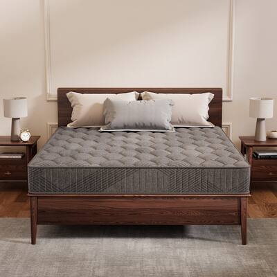 IFLUOUS 8/12 in. Firm Pillow Top Gel Memory Foam Innerspring Hybrid Mattress with CertiPUR-US, SGS and OEKO-TEX Certified