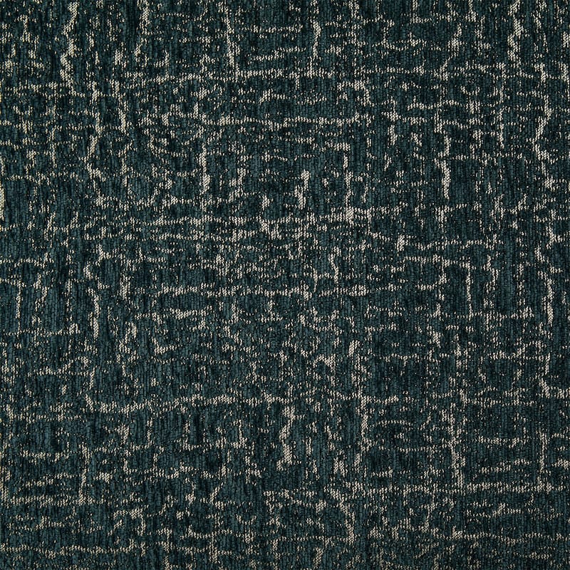 HiEnd Accents Hayworth Deep Teal & Gold Euro Sham, 27"x27"