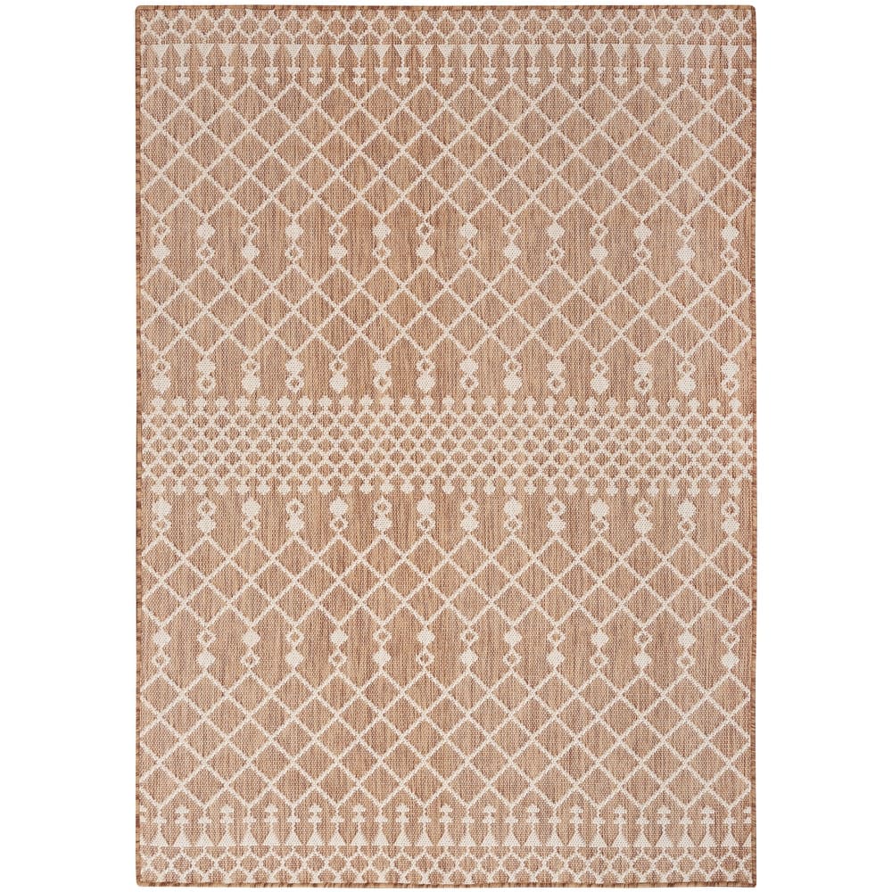 Nourison Selerno Indoor/Outdoor Moroccan Area Rug.