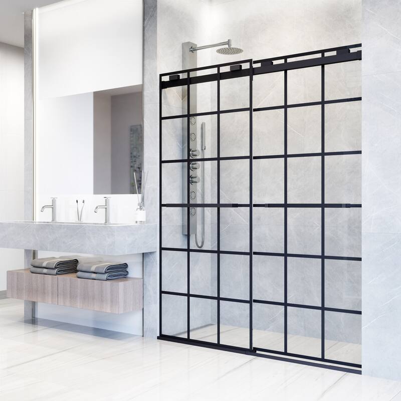 VIGO Houston Frameless Sliding Door