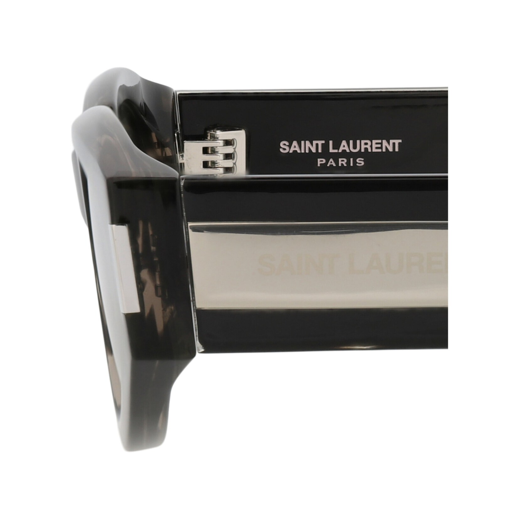 Saint Laurent Round-Frame Recycled Acetate Sunglasses - Overstock