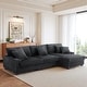 preview thumbnail 8 of 153, 118.4"W Plush Modular Sectional Sofa with Pillows