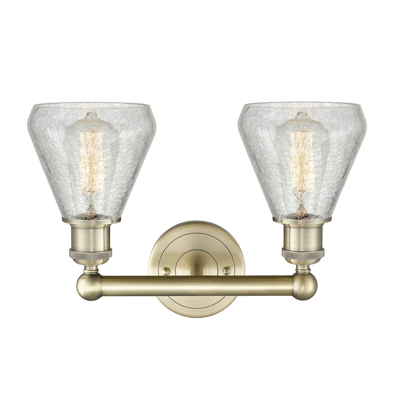 Innovations Lighting 616-2W-13-15 Conesus Vanity Conesus 2 Light 15"
