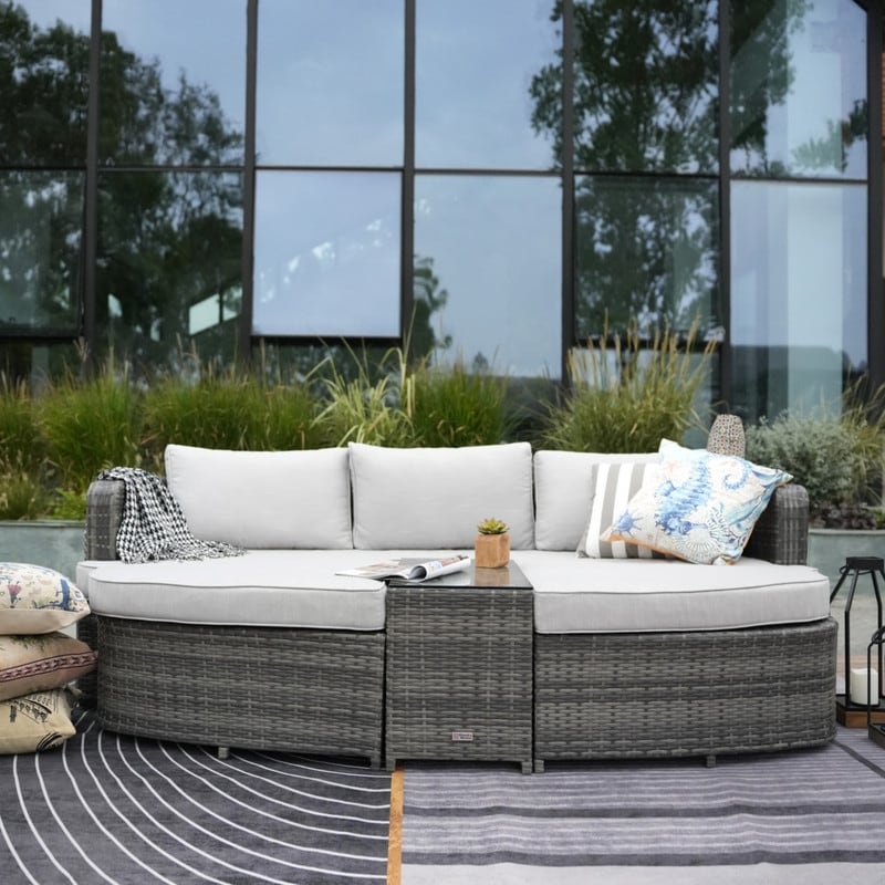 Foxborough chaise sales lounge set