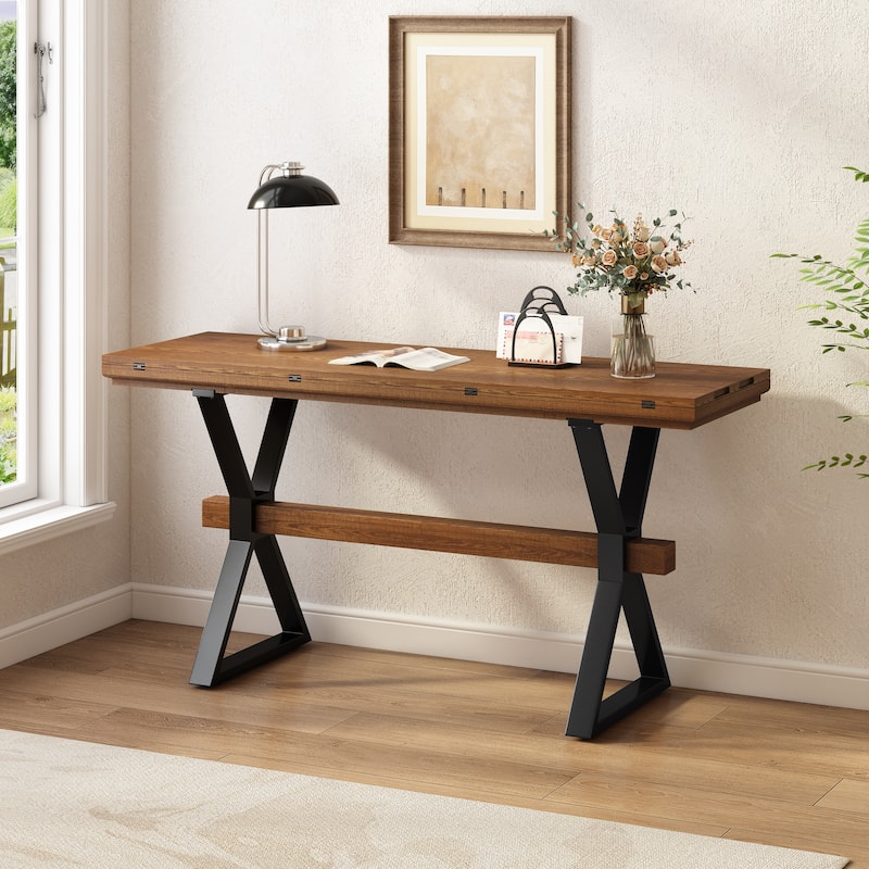 Scott Living Rockleigh Expandable Console Table - Wood