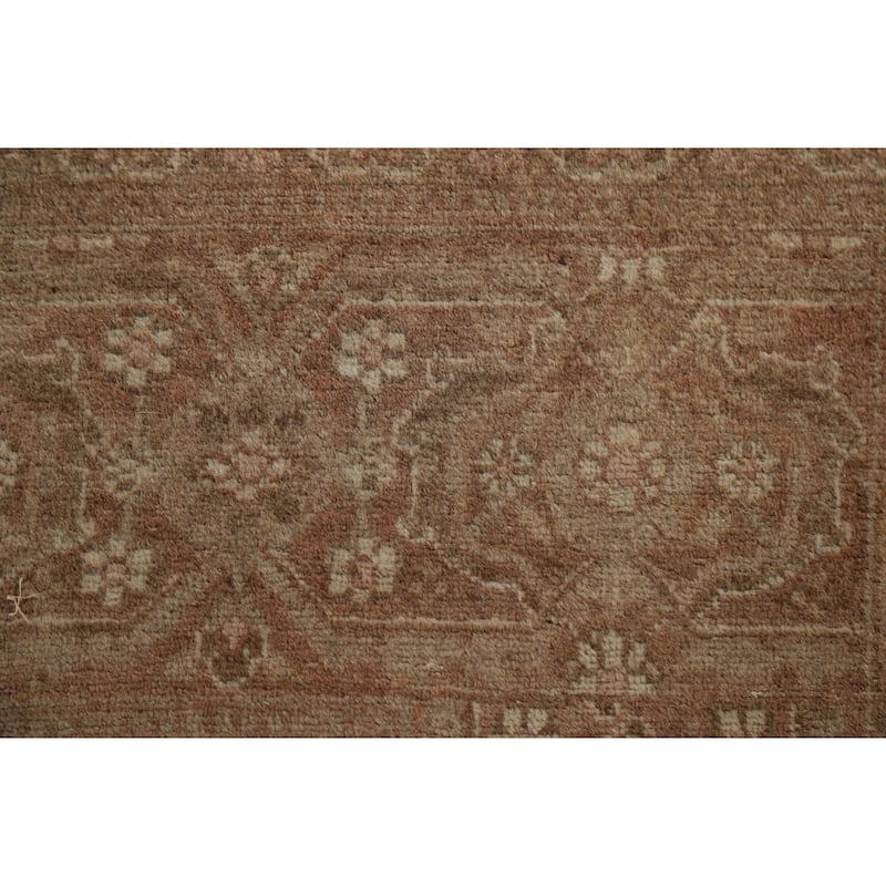Pre-1900 Antique Tabriz Haj Jalili Persian Rug Handmade Wool Carpet - 10'11"x 14'8"