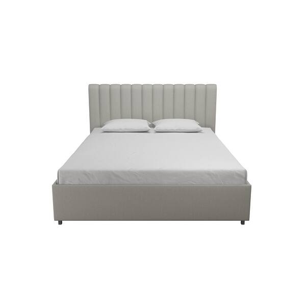 Novogratz Brittany Upholstered Bed With Storage Drawers Overstock 32067114