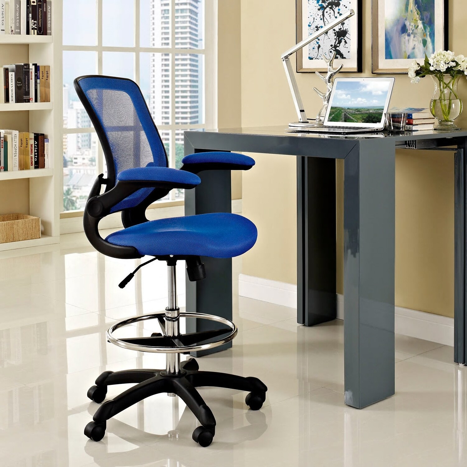 Porch Den Williamsburg Veer Drafting Chair On Sale Bed Bath