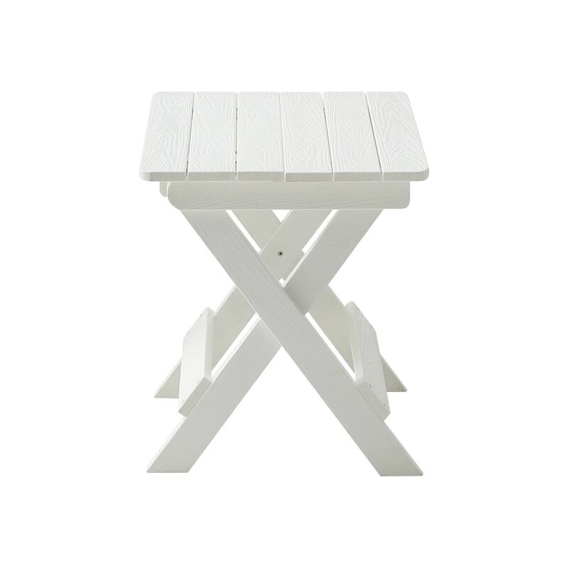 Outdoor Foldable Table Chairs Set (2 Chairs & Table), Set of 3