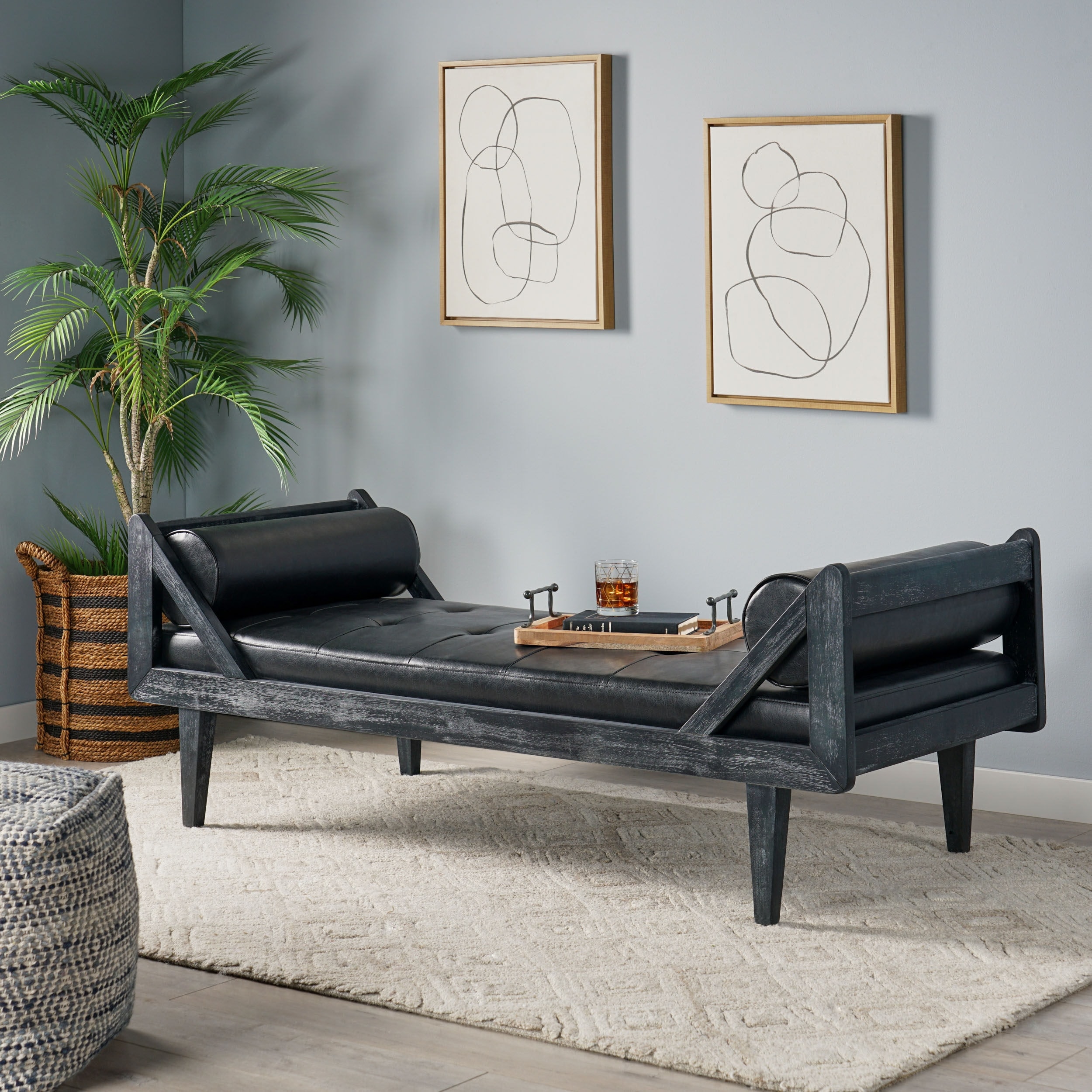 Rustic chaise lounge deals
