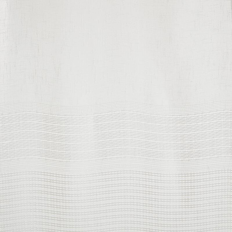 Madison Park Calista Yarn Dye Sheer Curtain Panel Pair