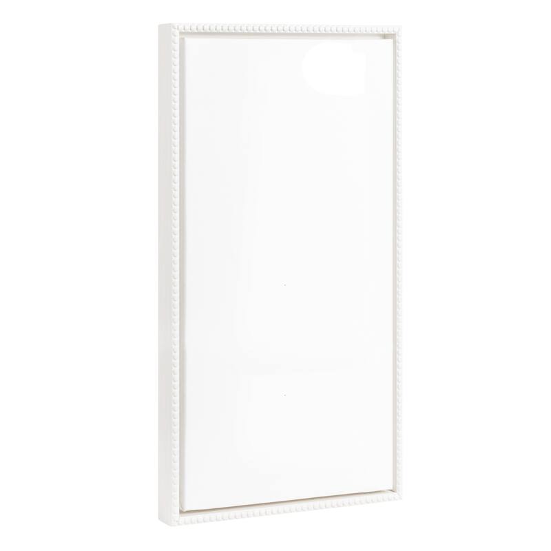 Kate and Laurel Sylvie Beaded Blank Framed Canvas
