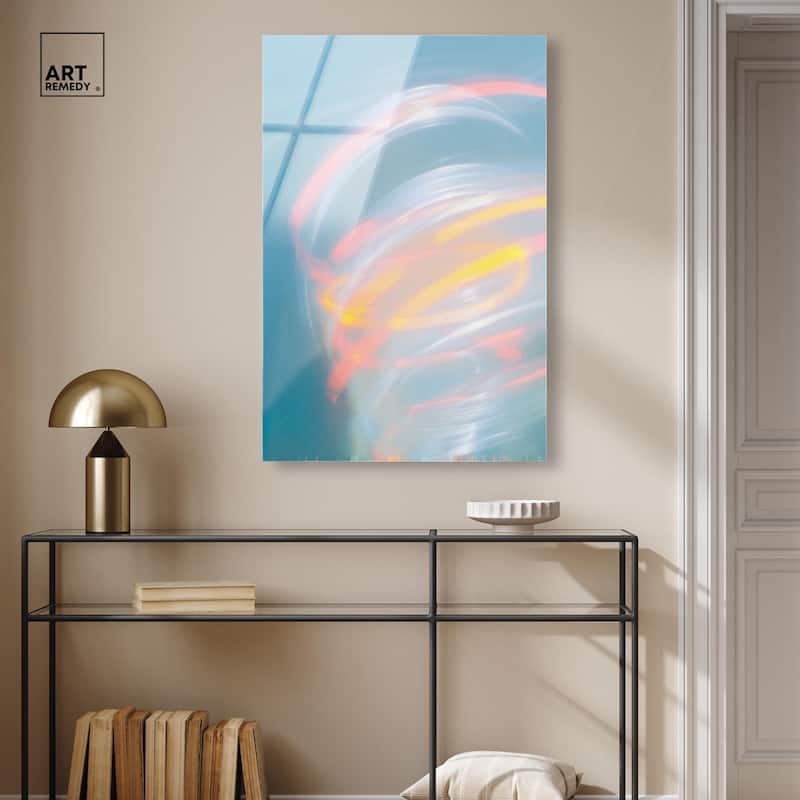 Swirling Light I Acrylic by Art Remedy, Ready to Hang