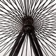 preview thumbnail 5 of 6, Mercana London Eye Black Metal Ferris Wheel Decorative Object - 25"W x 27"H x 3"D