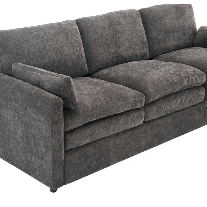 89" Oversized Chenille Cloud Comfy 3-seater Sofa