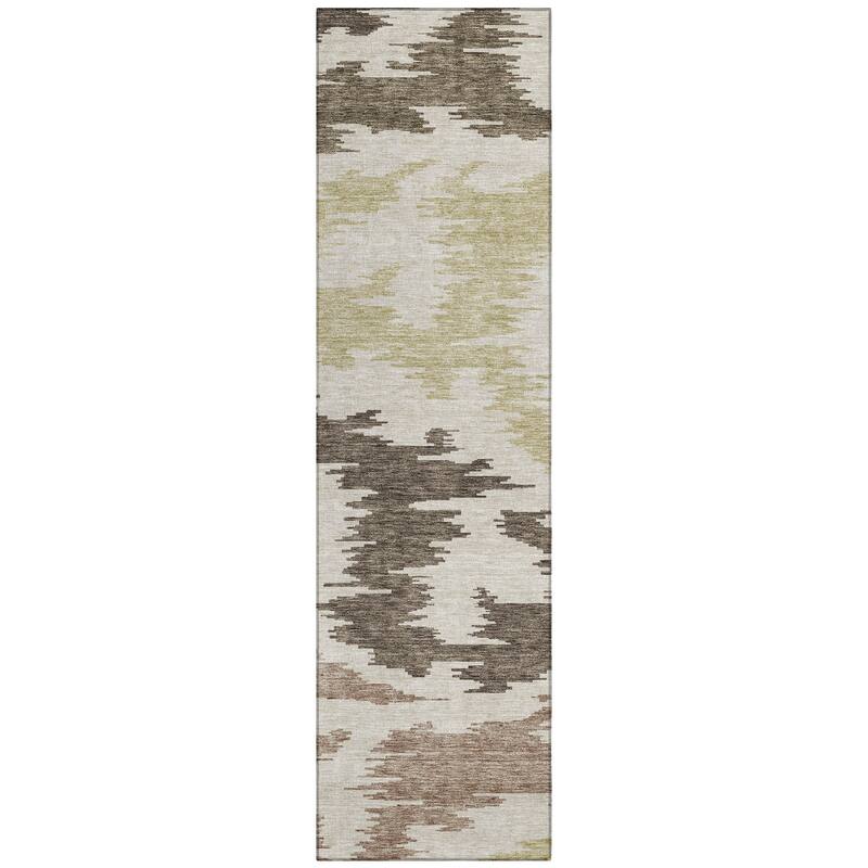 Machine Washable Indoor/ Outdoor Chantille Modern Boho Rug