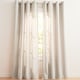 preview thumbnail 55 of 55, EXCLUSIVE HOME Loha Linen Grommet Top Curtain Panel Pair 52x108 - Natural