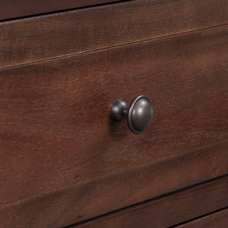 3 Drawer Nightstand Storage Wooden Chest