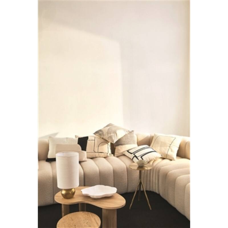 Round Side Table - 21.5" - Matte Gold