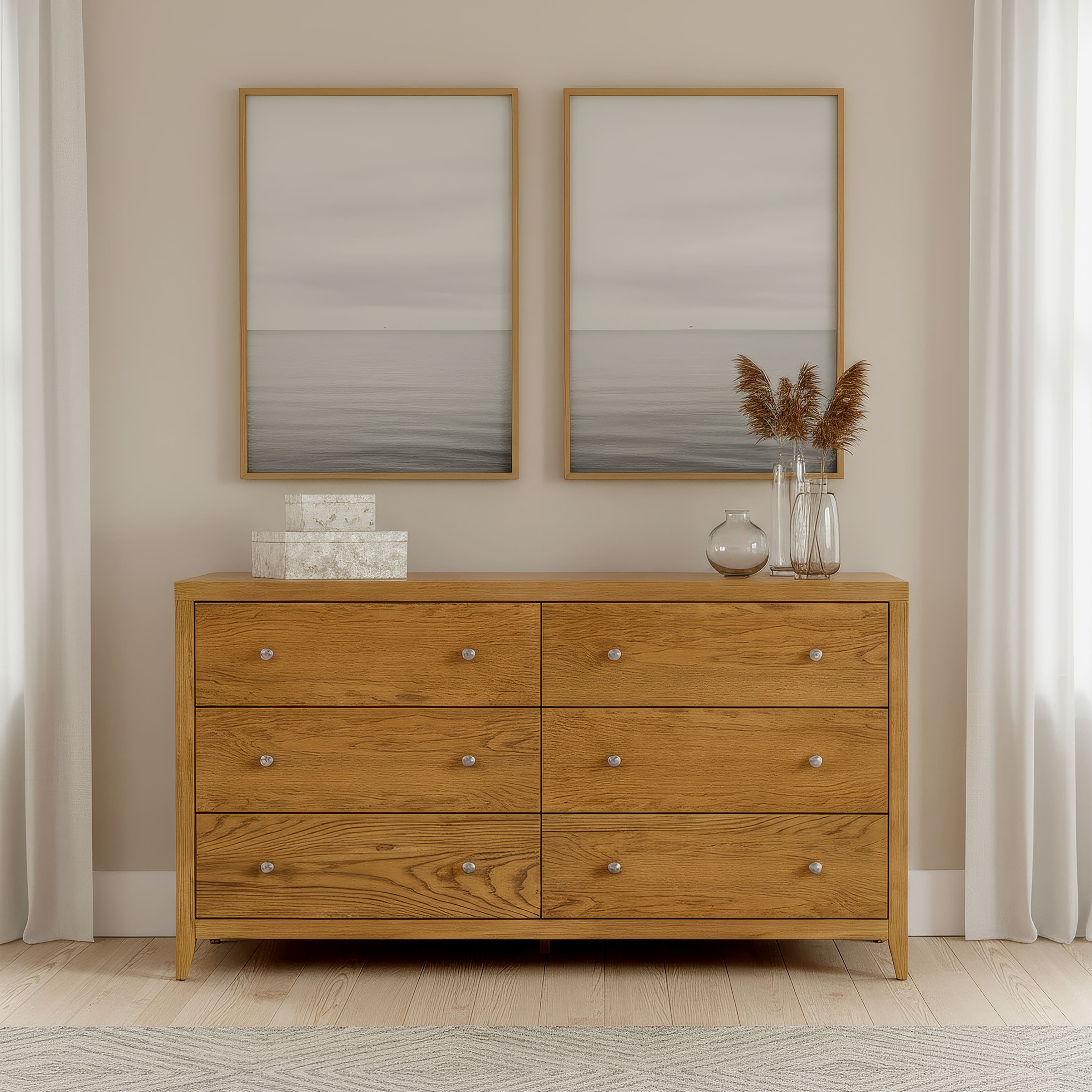 60 dresser Made Goods Kennedy 60" Get some retro appeal in your bedroom with this Kennedy dresser from Made Goods 60 Inch 10-Drawer Dresser