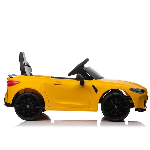 Realistic BMW Kids Car with Safety Features and Music Connectivity