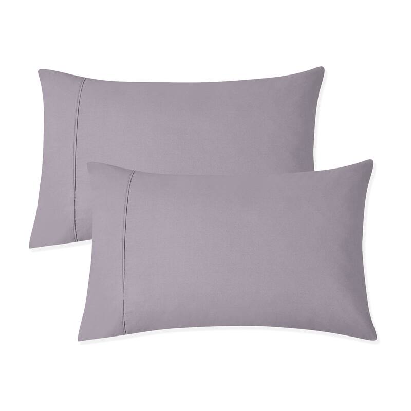 Purity Home 300TC Organic 100% Cotton Cool & Crisp Pillowcase Set