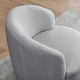 preview thumbnail 56 of 54, 360 Swivel Barrel Chair with Round Storage Chair