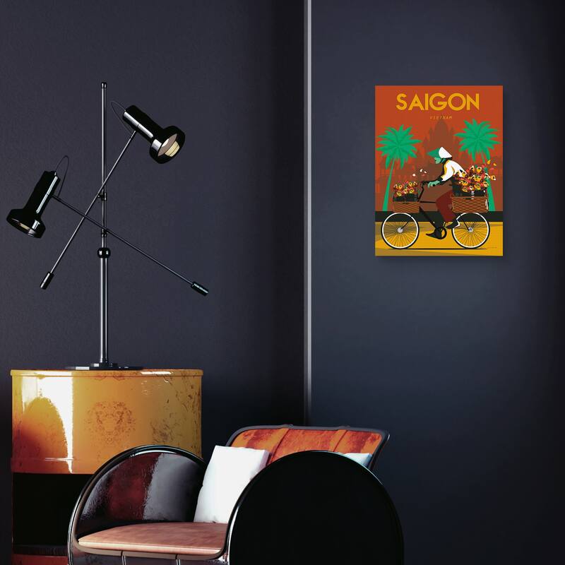 Saigon Canvas Art Print