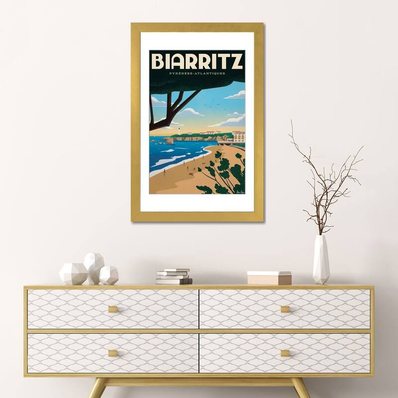 iCanvas "Biarritz" by IdeaStorm Studios