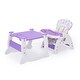 preview thumbnail 2 of 9, 3-in-1 High Chair for Babies and Toddlers, Table and Chair Set