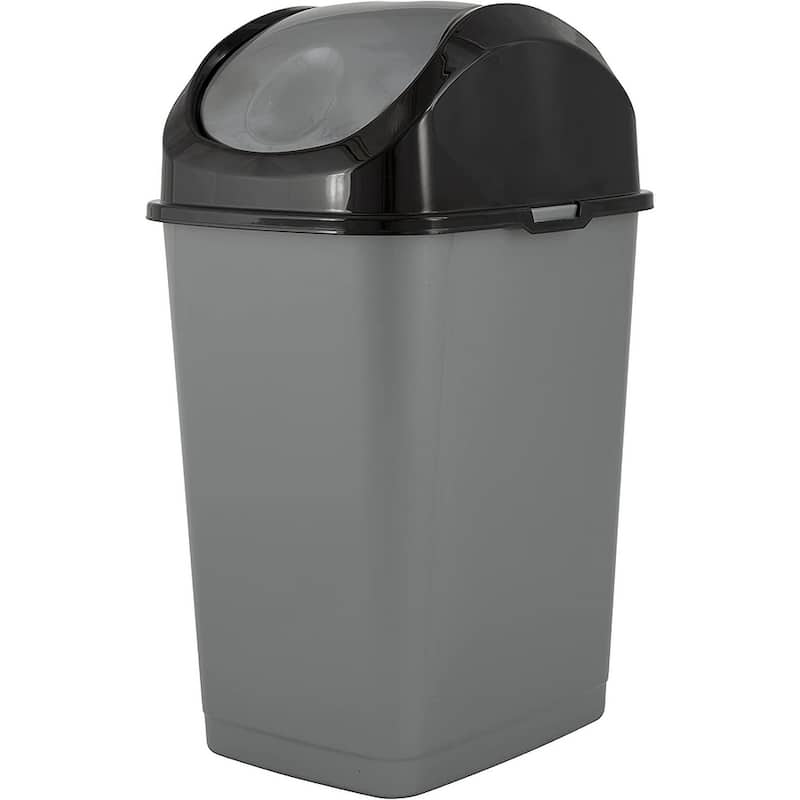 9 gal Slim Swing Trash Can