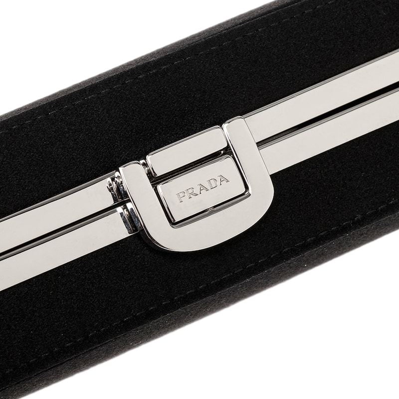 Prada Triangle Clutch