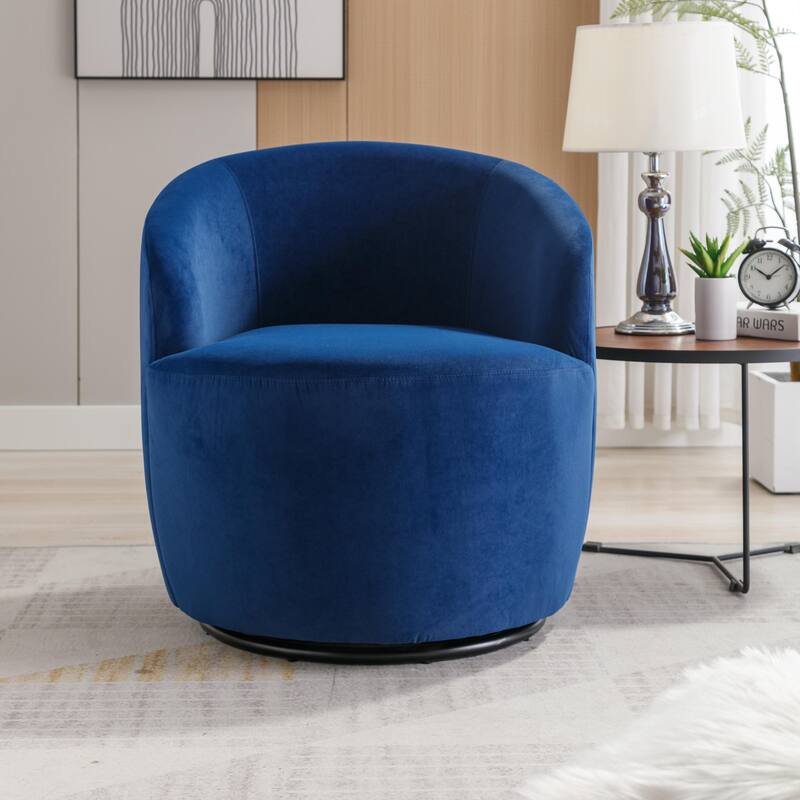 Black Powder Coated Metal Base Chair