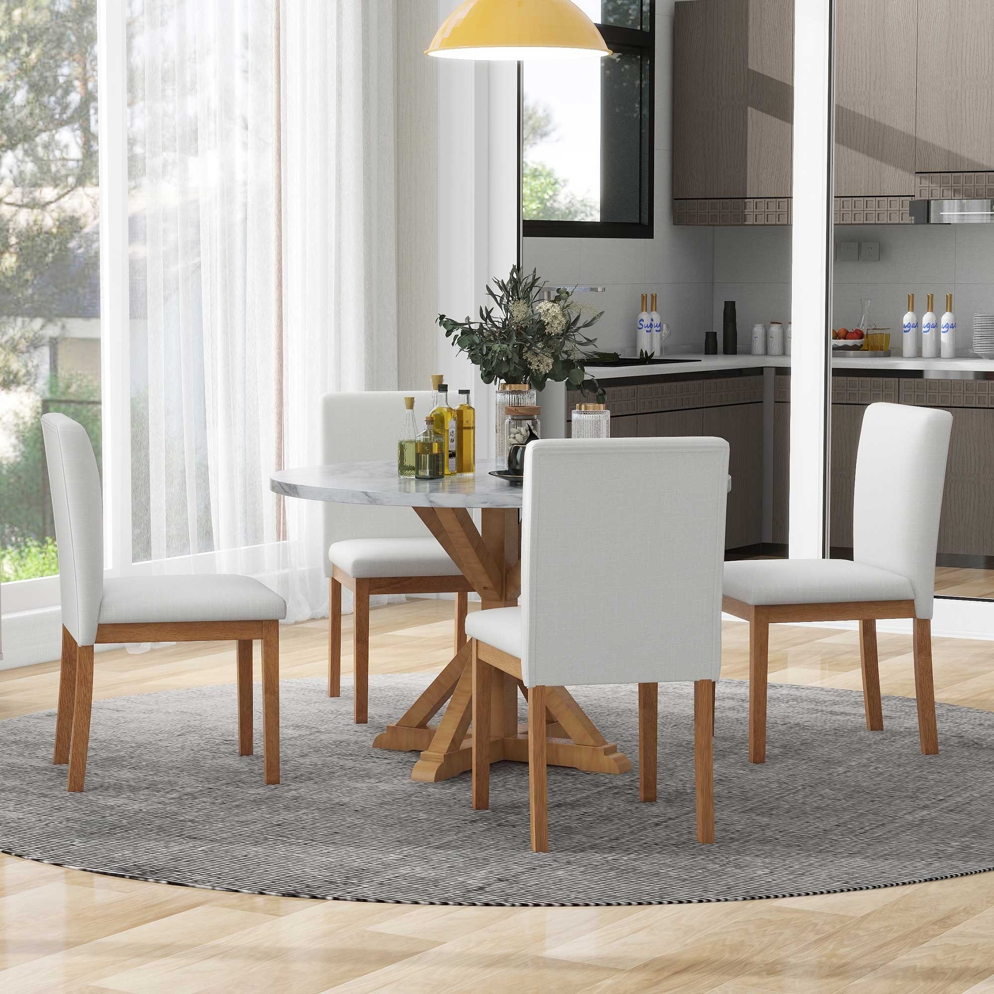 Farmhouse style deals dinette sets