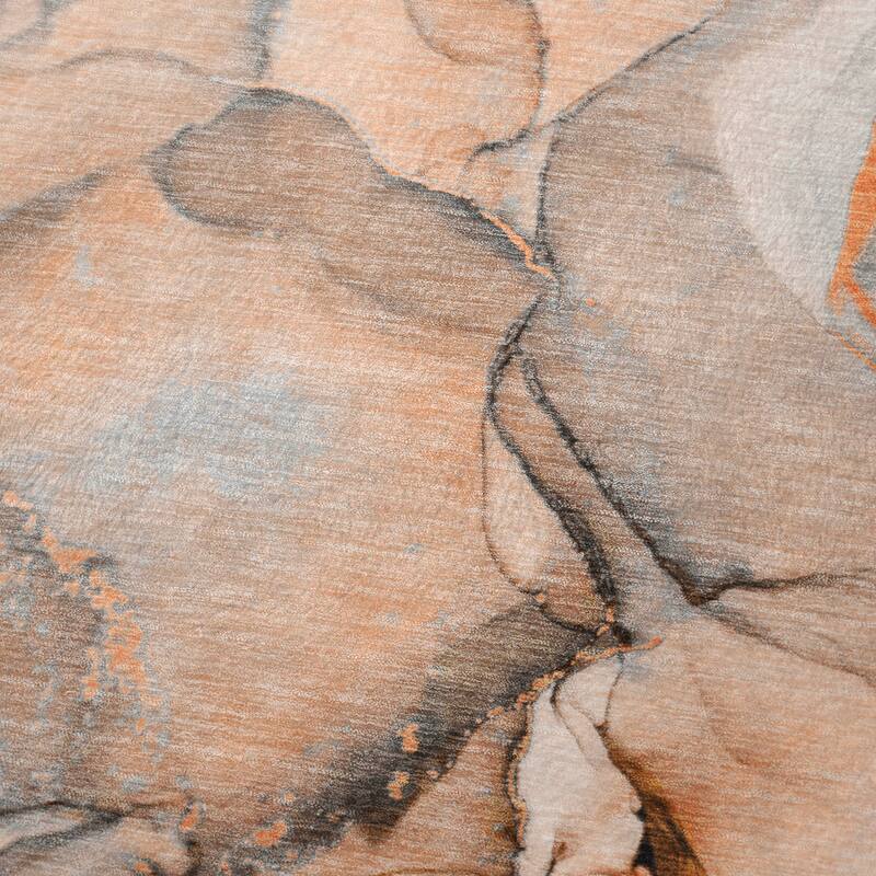 Premium Machine Washable Abstract Contemporary Sherpa Throw Blanket