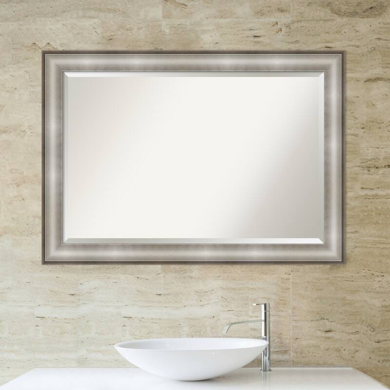 Beveled Bathroom Wall Mirror - Imperial Frame