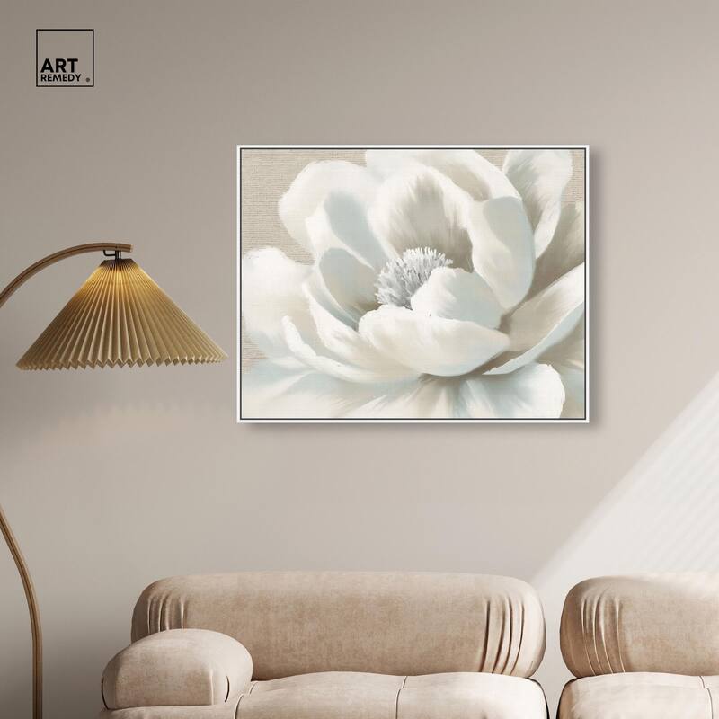 Silken Sepal II Canvas by Art Remedy