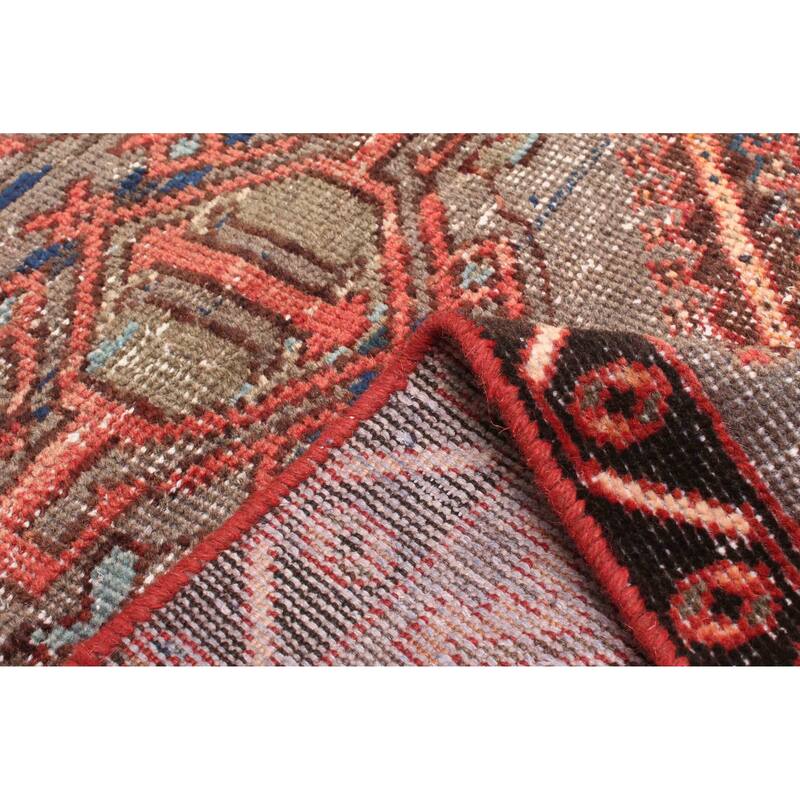 ECARPETGALLERY Hand-knotted Antalya Vintage Red Wool Rug - 3'8 x 5'10