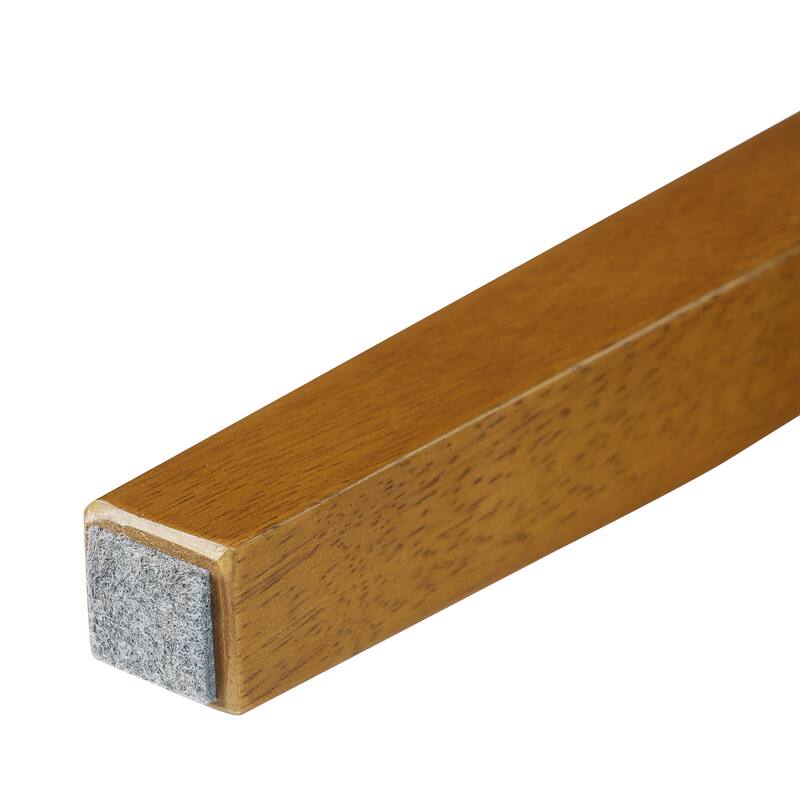 Christopher Knight Home - Modern 7-Piece Wooden Dining Table Set with Fabric Upholstered Windsor Dining Chairs