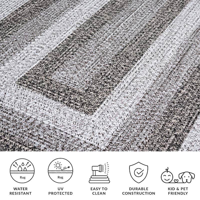 SAFAVIEH Handmade Braided Ecenur Indoor/Outdoor Machine Washable Rug