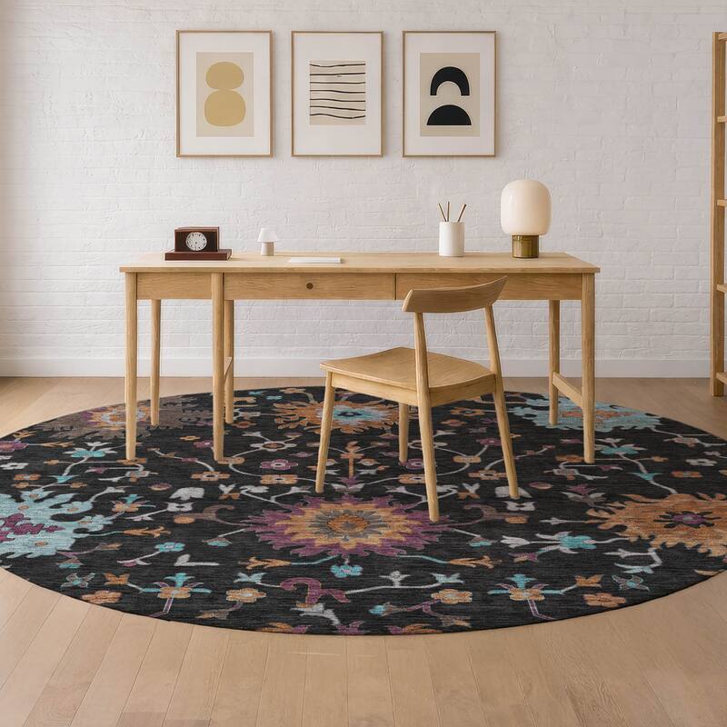 Machine Washable Indoor/ Outdoor Global Dillon Chantille Rug