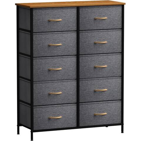Dressers for Bedroom with 10 Drawers, Chest of Drawers for Bedroom