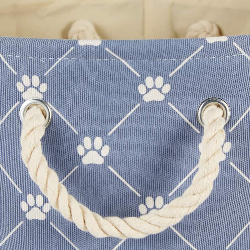 Bone Dry Polyester Pet Bin Trellis Paw