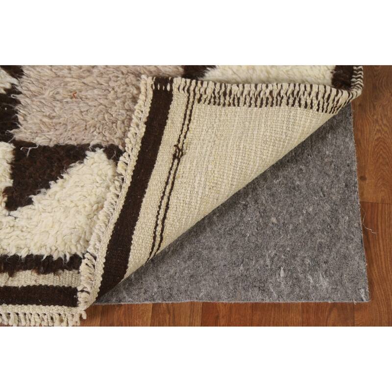 Anatolian Oriental Runner Rug Natural Dye Hand-knotted Wool Carpet - 3'0"x 10'5"