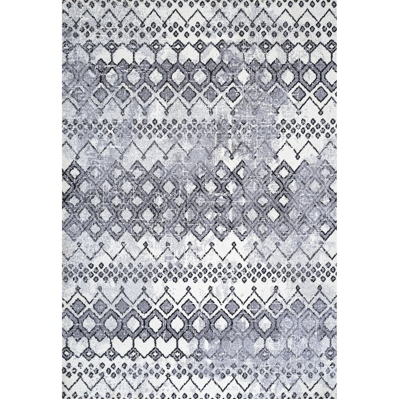 JONATHAN Y Iften Moroccan Geometric Distressed Area Rug - 5 X 8