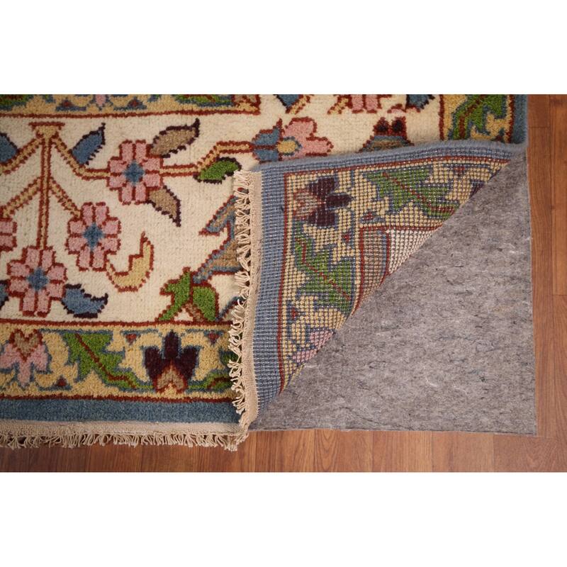 Hunting Animals Ziegler Large Indian Rug Handmade Wool Carpet - 9'10"x 13'10"