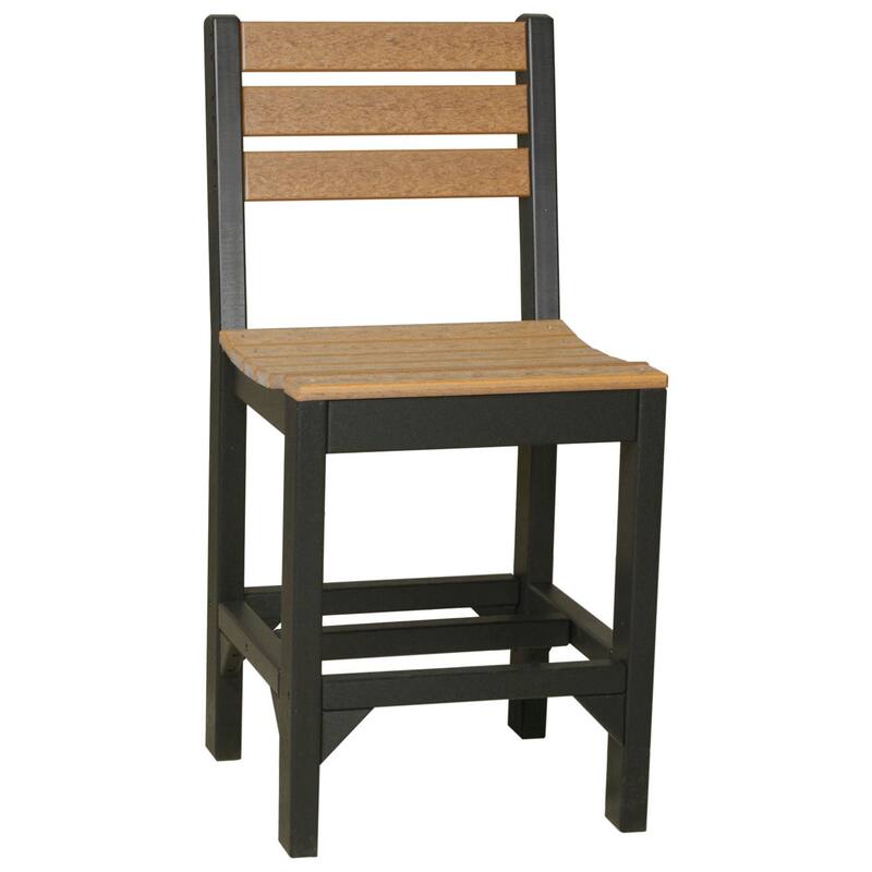 Set of 4 Poly Lumber Island Side Chairs